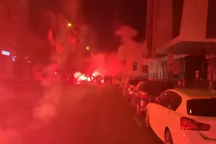 Neredi u Novom Sadu / Foto Screenshot