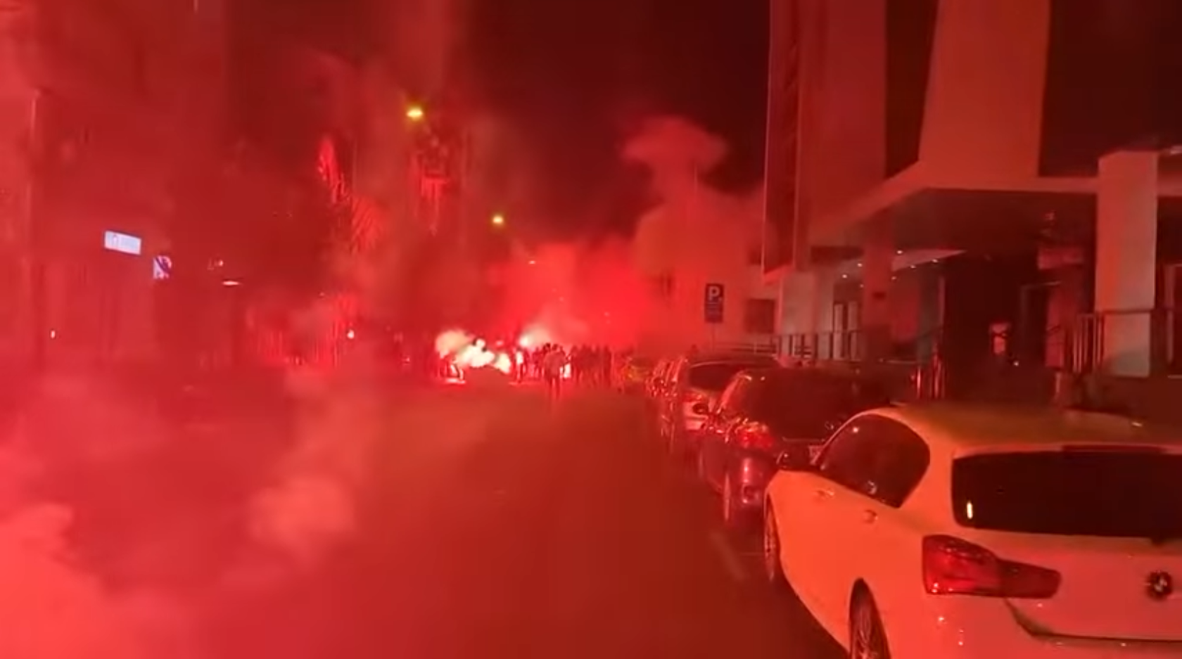 Neredi u Novom Sadu / Foto Screenshot