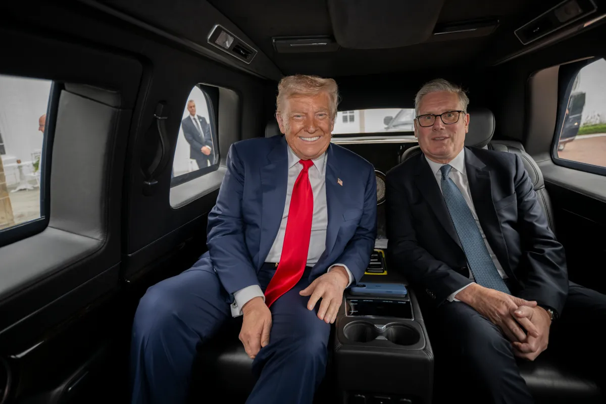 Donald Trump i Keir Starmer / Foto Official White House Photo/Daniel Torok