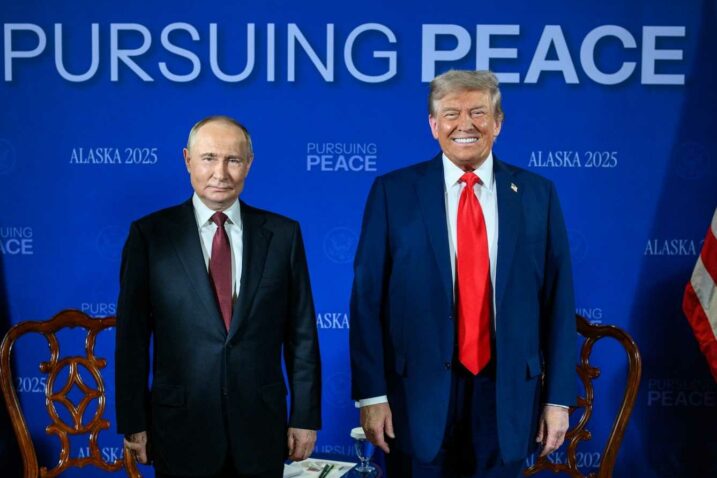 Vladimir Putin i Donald Trump na Aljasci / Foto: White House, Facebook