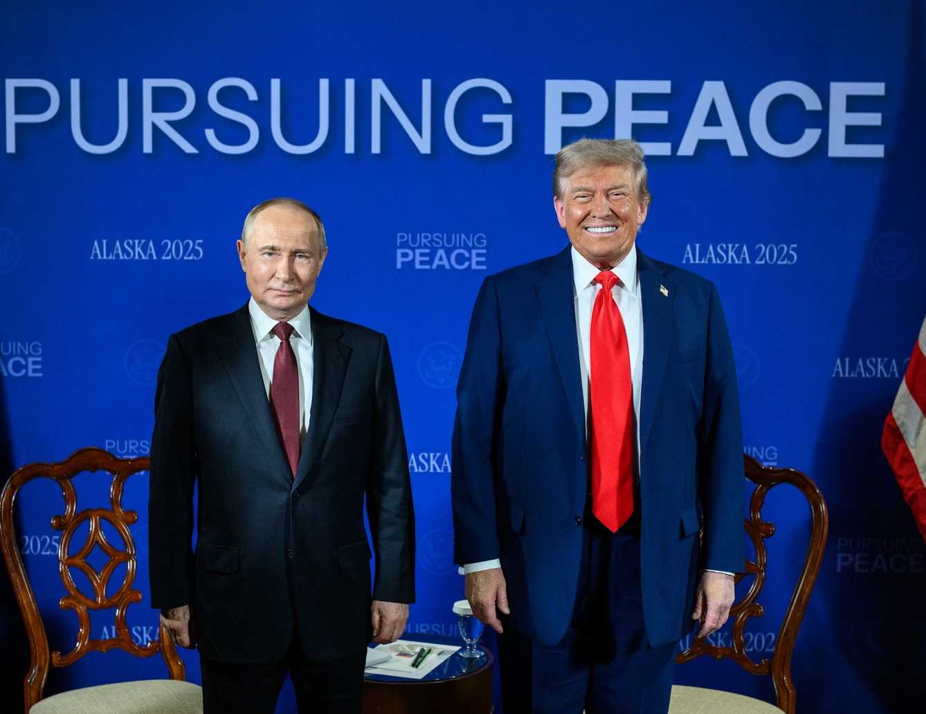Vladimir Putin i Donald Trump na Aljasci / Foto: White House, Facebook