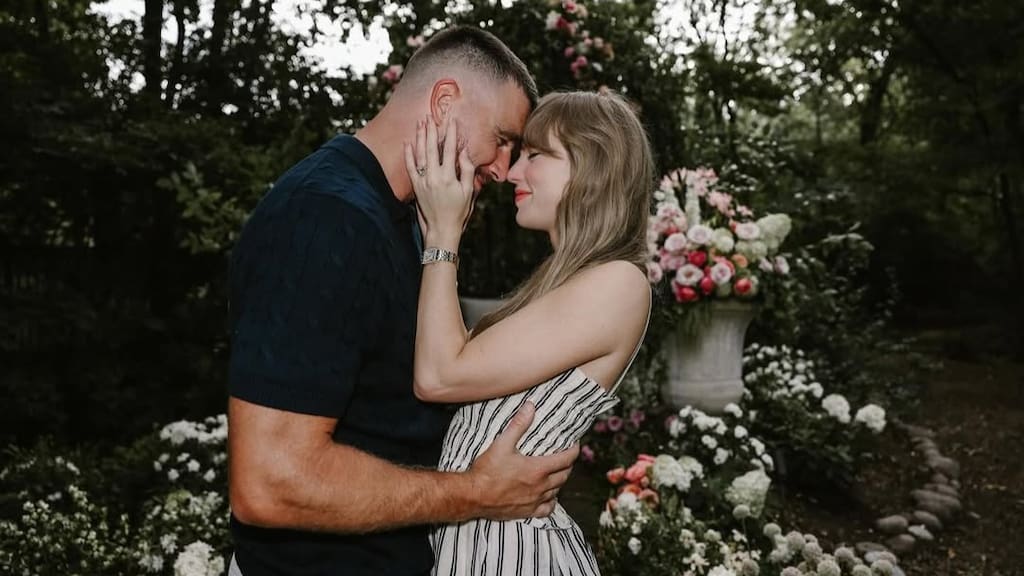 Travis Kelce i Taylor Swift / Foto: Instagram / https://www.instagram.com/taylorswift