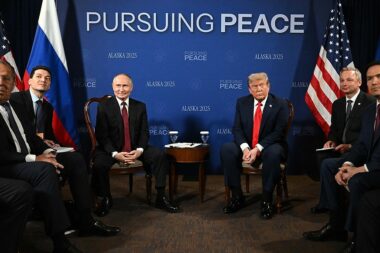Vladimir Putin i Donald Trump na Aljasci / Foto: Photo: Sergei Bobylev, RIA Novosti / http://en.kremlin.ru