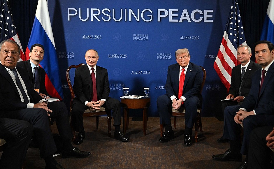 Vladimir Putin i Donald Trump na Aljasci / Foto: Photo: Sergei Bobylev, RIA Novosti / http://en.kremlin.ru