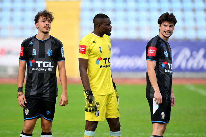 Strijelac Noel Jakac, vratar David Nwolokor i kapetan Baltazar Anton Bogolin/Foto V. KARUZA