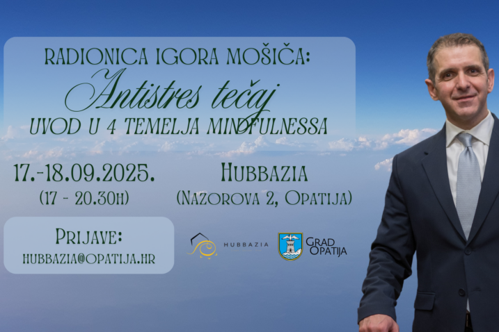 Voditelj radionice je Igor Mošič / Foto GRAD OPATIJA
