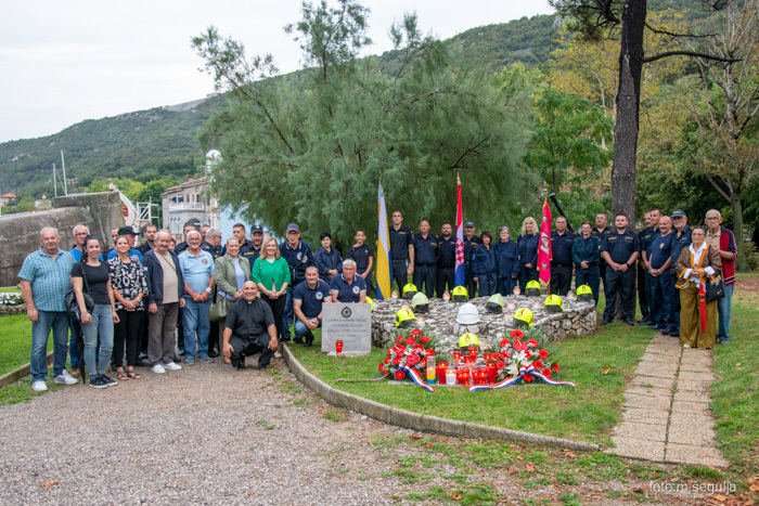 Sjećanje na Kornatsku tragediju u Bakru / Foto Miljenko Šegulja