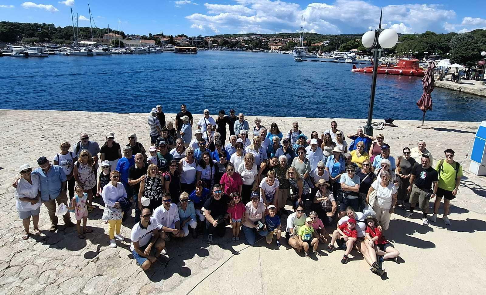 Članovi liburnijskih Zajednica Talijana posjetili su otok Krk / Doto Radovan Trinajstić