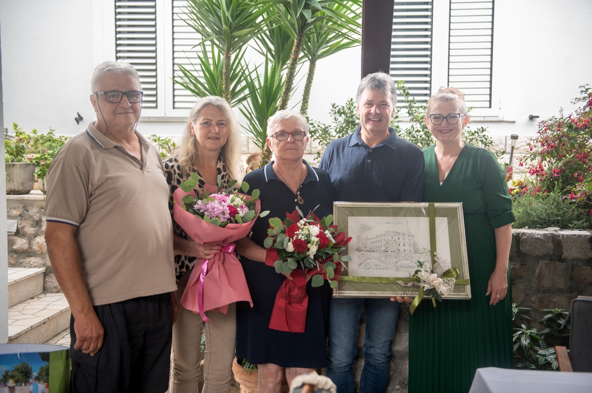 Ljubomir Stojčić, Waltraud Kienberger, Marija Stojčić, Dietrich Kienberger i Marijana Biondić