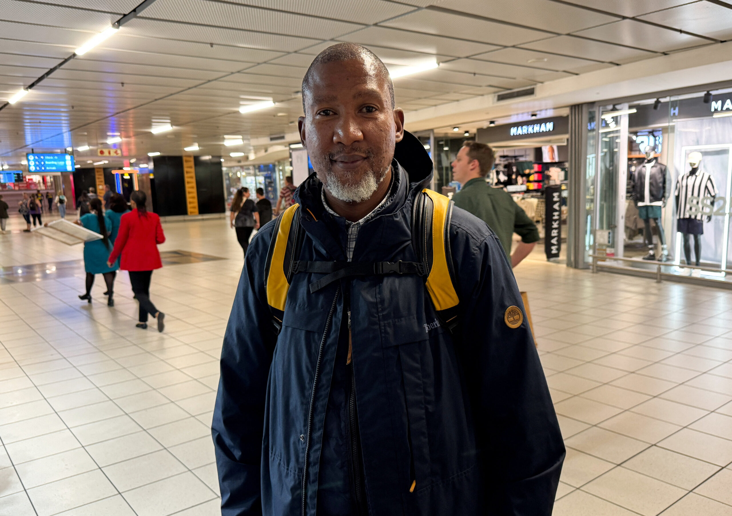Mandla Mandela, unuk legendarnog borca protiv aparthejda u zračnoj luci u Johannesburgu / Reuters