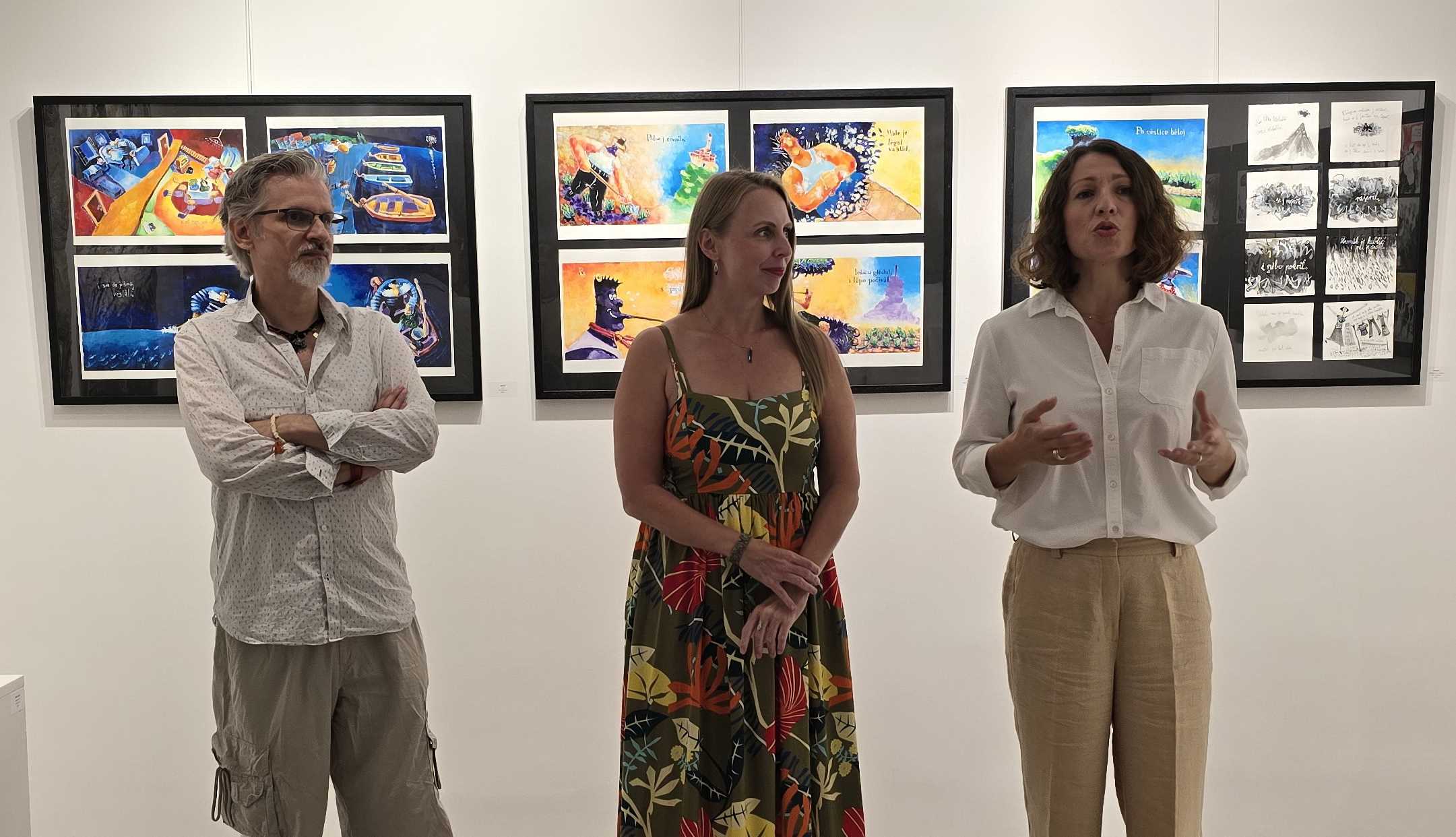 Dubravko Kastrapeli, Sonja Švec Španjol i Silvija Huljina / PERCEIVEART