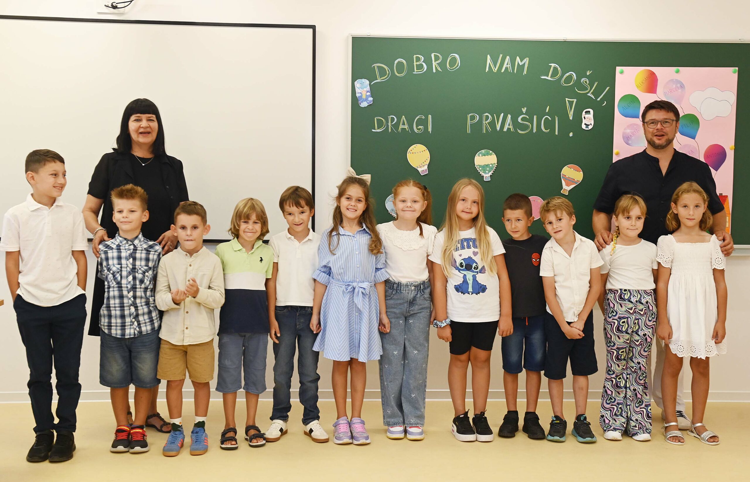 Učenici prvog razreda / Foto: Marko GRACIN