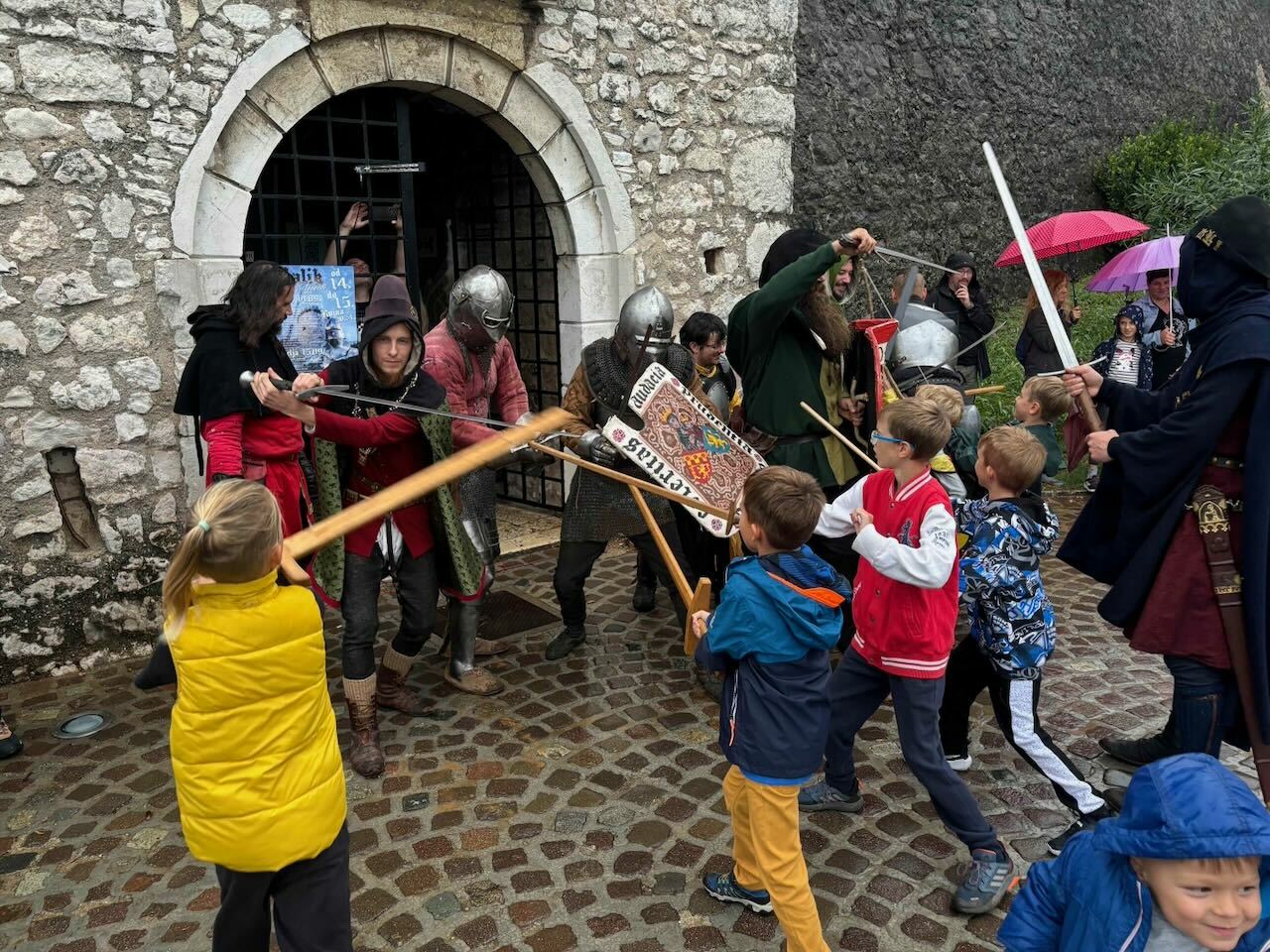 Mališane očekuje i bitka za kaštel, Foto: ORDO SANCTI VITI