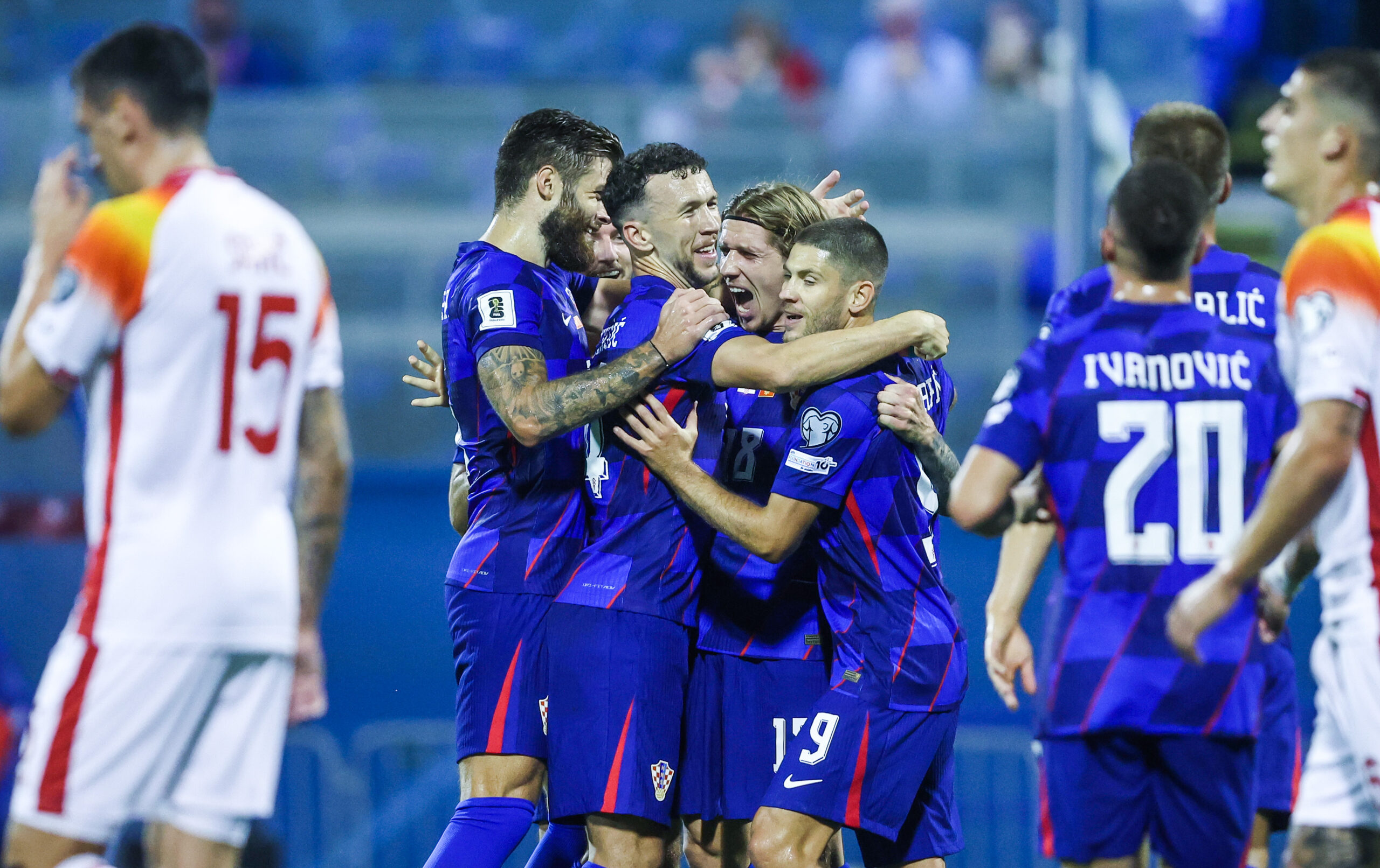 Duje Ćaleta-Car, Ivan Perišić, Kristijan Jakić i Andrej Kramarić/Foto PIXSELL