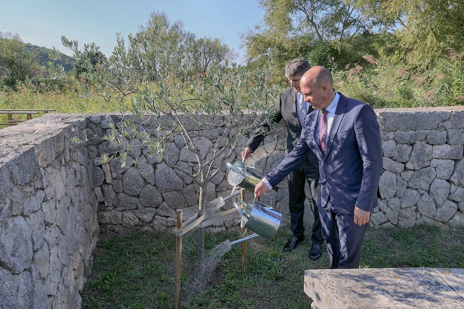 Slovenski ministar obrane Borut Sajovic i gradonačelnik Grada Raba Nikola Grgurić / Foto: Iztok PIPAN