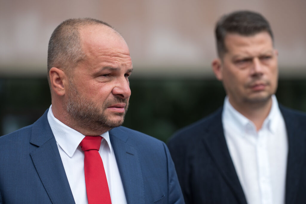 Siniša Hajdaš Dončić i Saša Đujić / Foto: Marko Juric/PIXSELL