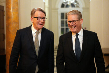 Peter Mandelson i Keir Starmer / REUTERS