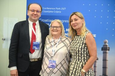 Borut Kovačič, Louise Joy Brown i Dinka Pavičić Baldani / Foto Nikola Blagojević