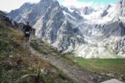 Siniša Vilke na ultra trailu na Mont Blancu