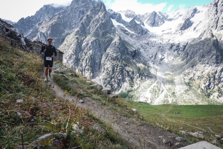 Siniša Vilke na ultra trailu na Mont Blancu