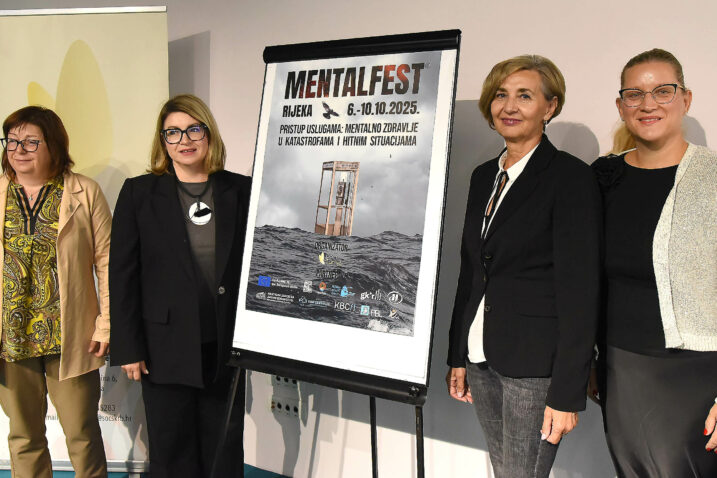 Festival su najavile Tatjana Ružić, Martina Baiocco, Karla Mušković i Nataša Kovačić Stilinović / Foto Sergej DRECHSLER
