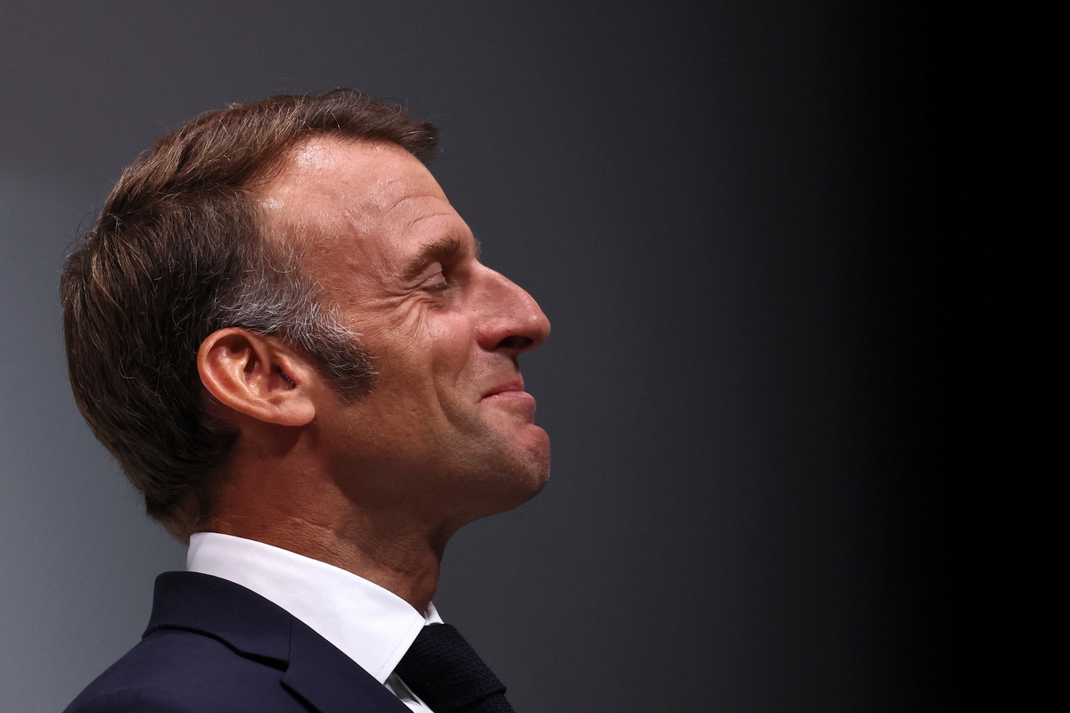 Emmanuel Macron / Foto REUTERS/Manon Cruz/Pool