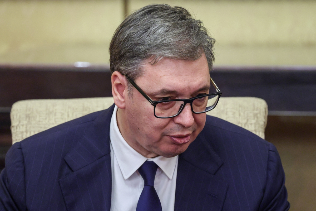 Aleksandar Vučić / Foto REUTERS/Maxim Shemetov/Pool