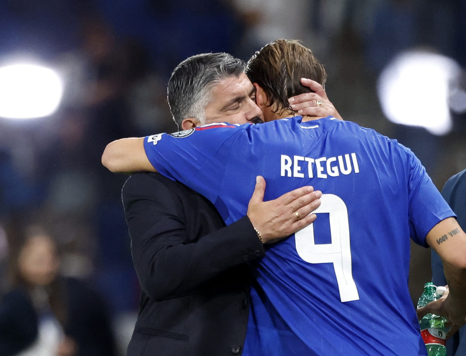 Gennaro Gattuso i Mateo Retegui/Foto REUTERS