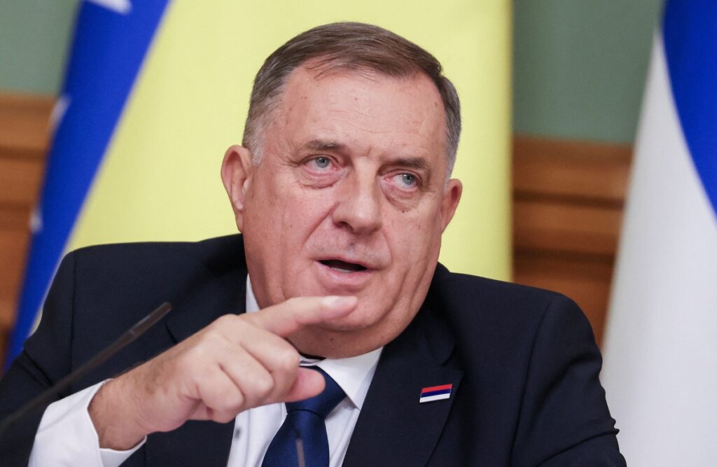 Milorad Dodik / Foto Sergei Ilnitsky/Pool via REUTERS