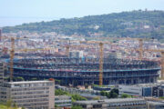 Camp Nou tijekom rekonstrukcije/Foto REUTERS