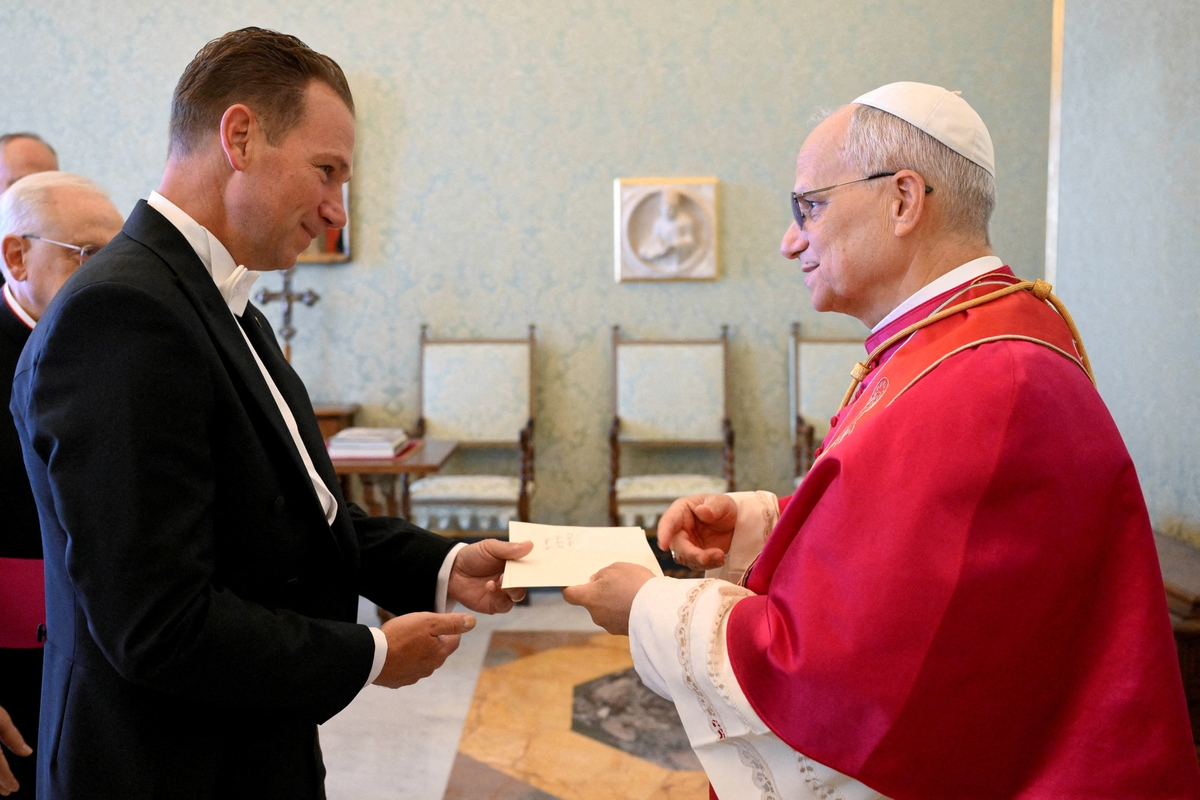 Foto Vatican Media/­Simone Risoluti/Handout via REUTERS