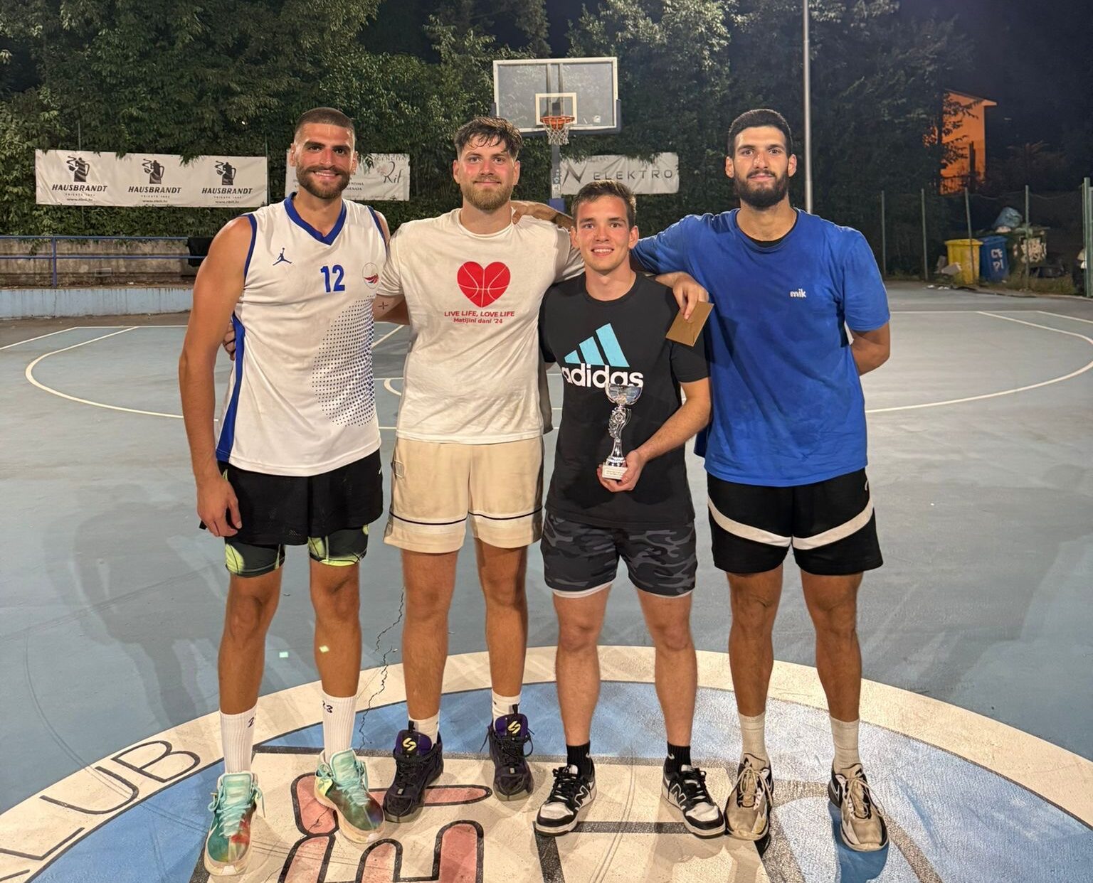 POBJEDNICI - Mirak Shahinian, Baldo Kordić-Gružić, Antonio Mohorić i Bojan Baić