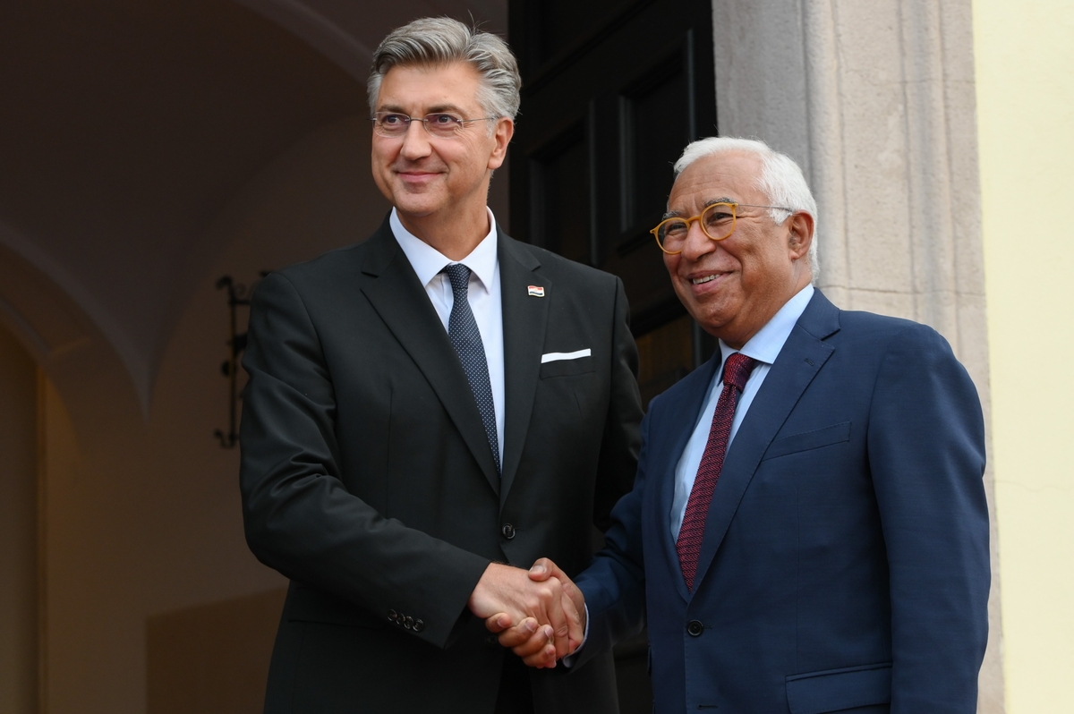 Andrej Plenković i Antonio Costa