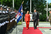 FOTO: Ured predsjednika Republike Hrvatske / Tomislav Bušljeta i Ana Marija Katić