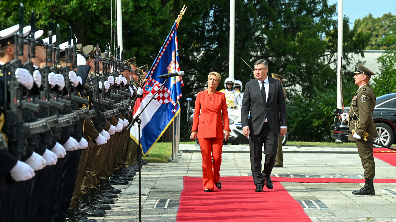FOTO: Ured predsjednika Republike Hrvatske / Tomislav Bušljeta i Ana Marija Katić