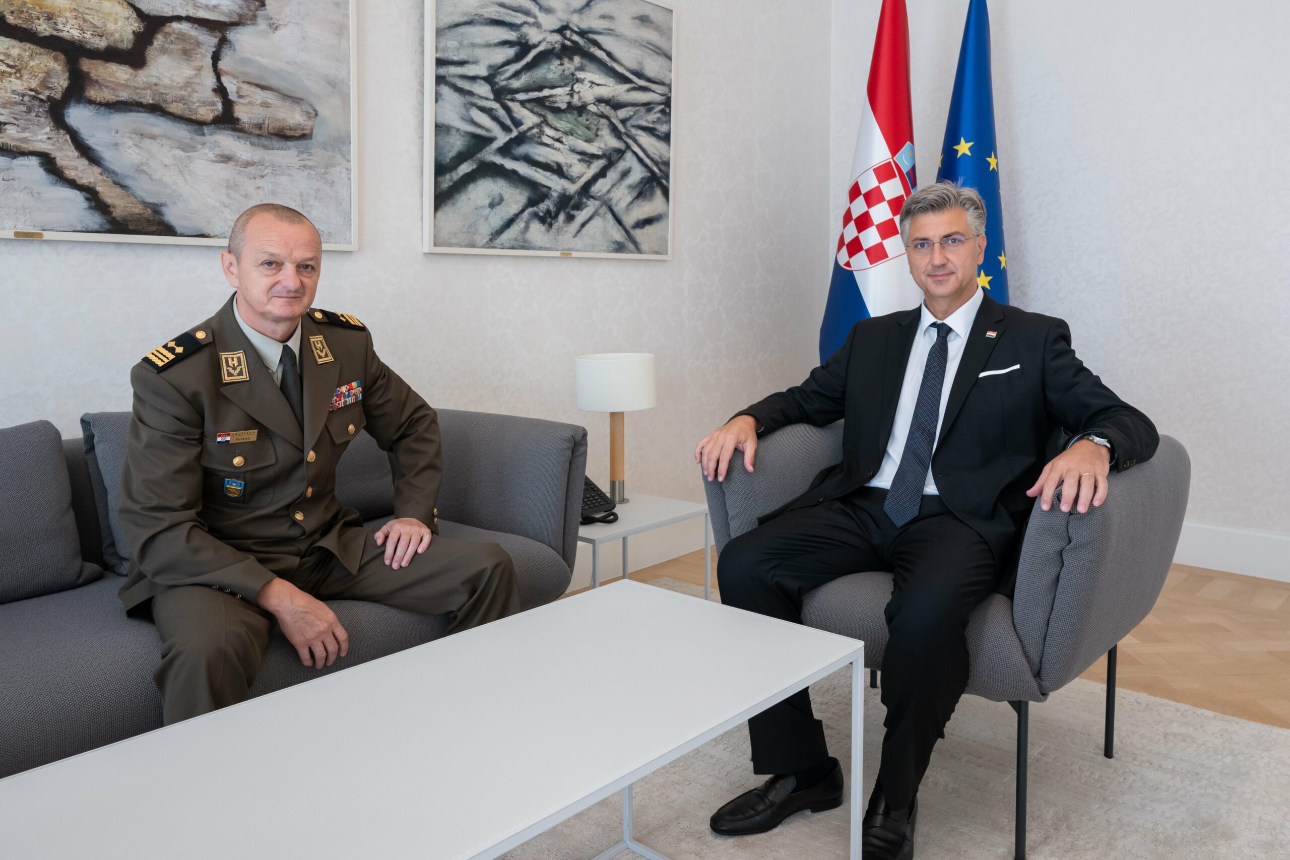 Ivan Turkalj i Andrej Plenković / Foto X @AndrejPlenkovic