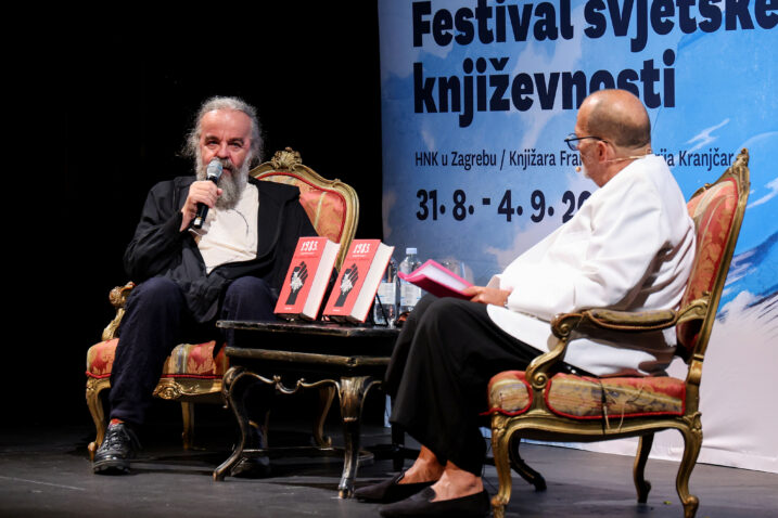 Miljenko Jergović i Boris Miljković / Photo: Matija Habljak/PIXSELL KLJUČNE RIJEČI