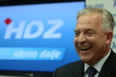 Ivo Sanader u danima slave i moći / Goran Stanzl/PIXSELL