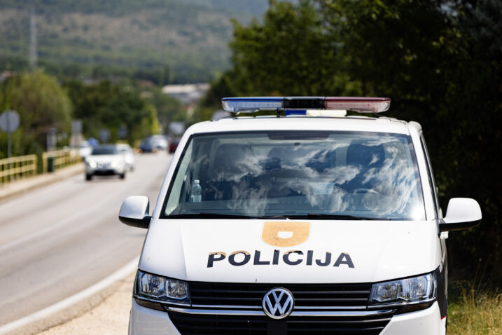 Policijska patrola u Hercegovini / Ilustracija / Foto: Denis Kapetanović /PIXSELL