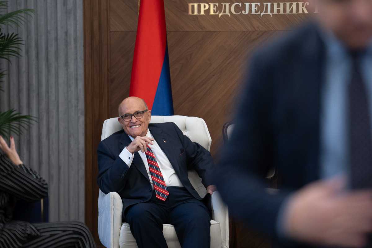 Rudy Giuliani / Foto: Dejan Rakita/PIXSELL/