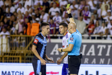 Luka Menalo, Fran Karačić i Dario Bel/Foto PIXSELL