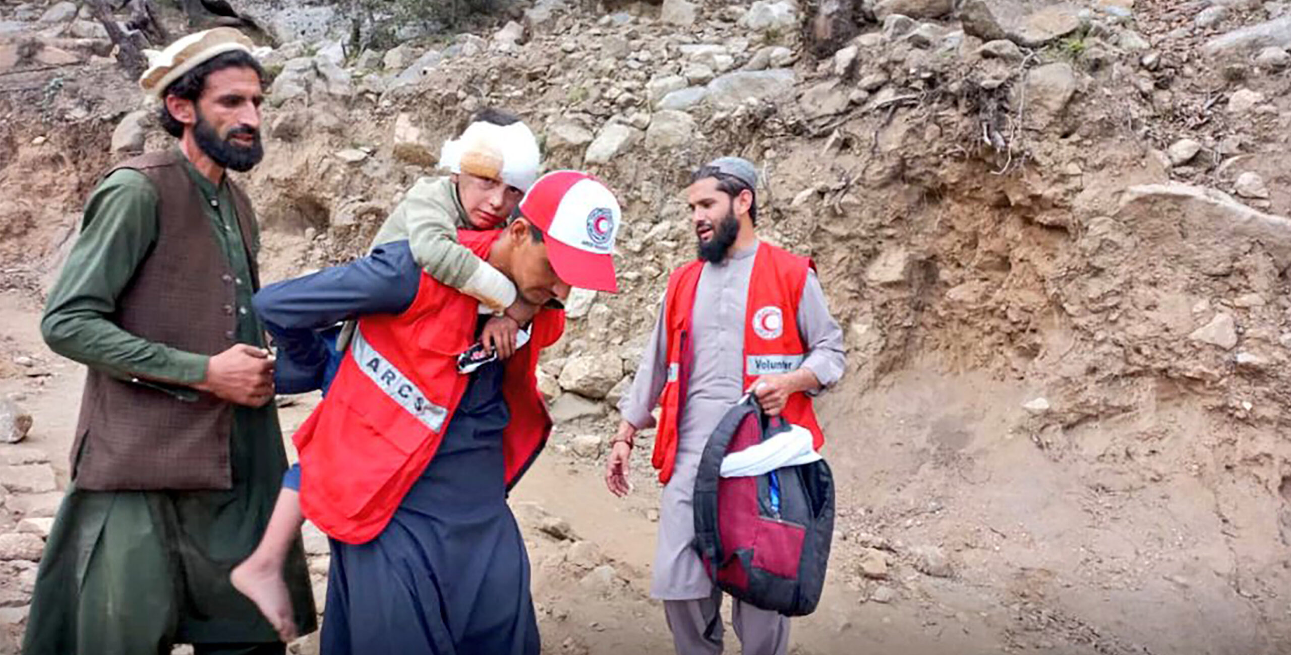 Potres u Afganistanu / Photo: Afghan Red Crescent/NEWSCOM/PIXSELL