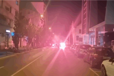 Prosvjedi u Novom Sadu / Foto Screenshot