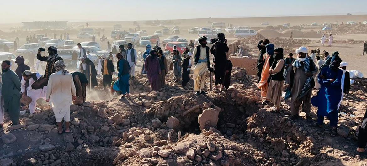 Afganistan, potraga za preživjelima nakon razornog potresa / Foto: UN