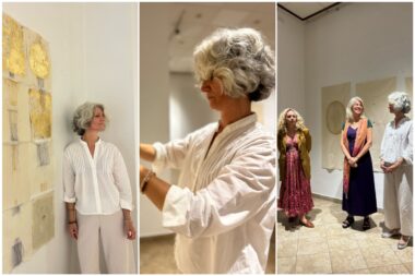 S izložbe Celestine Vičević u Lovranu, u Galeriji Laurus