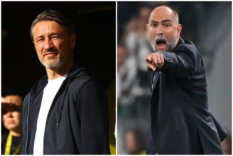 Niko Kovač i Igor Tudor/Foto REUTERS
