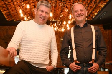 Robi i Prco slave 30. rođendan u Kastvu / Foto Marko Gracin