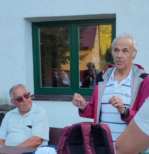 Jovan Dragić, nekadašnji zapovjednik PI Jasenak i Ivica Briški, svojevremeno zamjenik zapovjednika PS Delnice