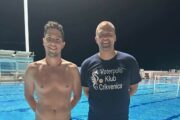 Bojan Car s trenerom Zoranom Klapanom / Foto VK Crikvenica