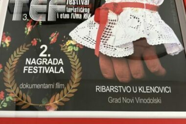 Druga nagrada TEF festivala za dokumentarni film / Foto GRAD NOVI VINODOLSKI